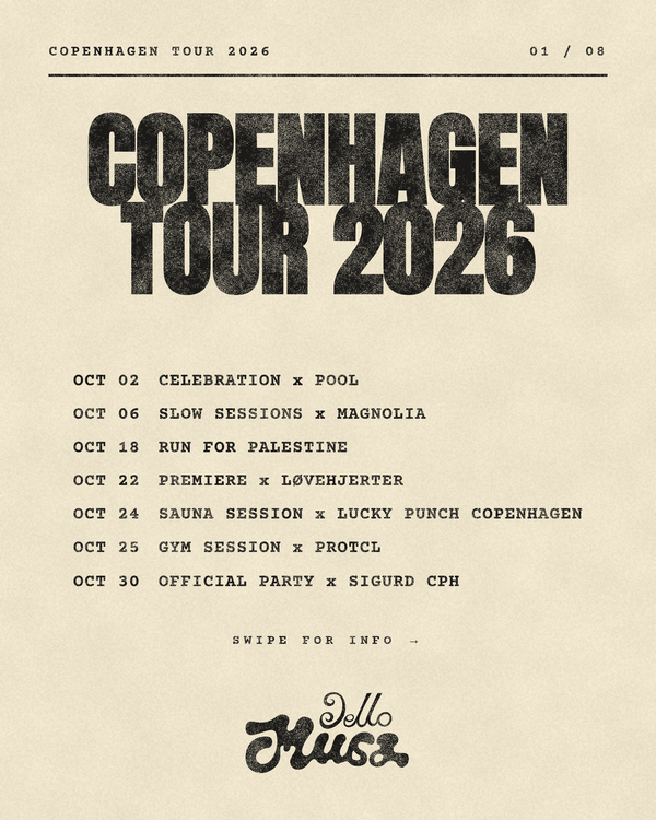 October 2026 Schedule Tour
