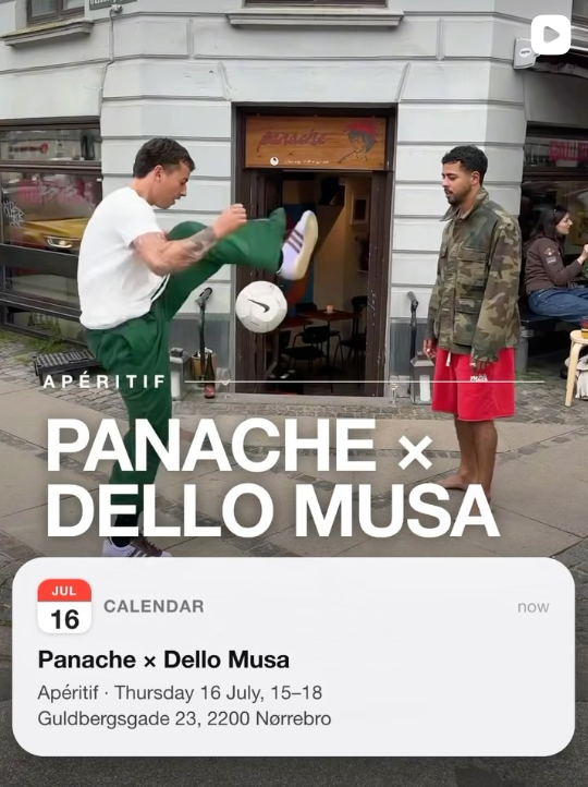 Panache x Dello Musa afterwork sessions